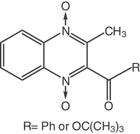Energetic and structural characterization of 2-R-3-methylquinoxaline-1,4-dioxides (R = benzoyl or tert-butoxycarbonyl): experimental and computational studies