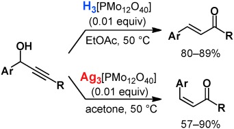 Heteropoly Compound Catalyzed Synthesis of Both Z- and E-α,β-Unsaturated Carbonyl Compounds