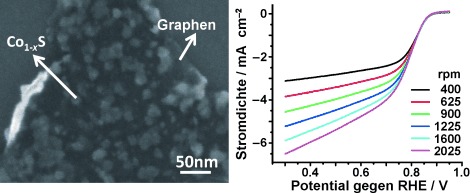 Co1−xS–Graphene Hybrid: A High-Performance Metal Chalcogenide Electrocatalyst for Oxygen Reduction