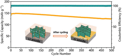 Vertically-Aligned Card-House Structure for Composite Solid Polymer Electrolyte with Fast and Stable Ion Transport Channels