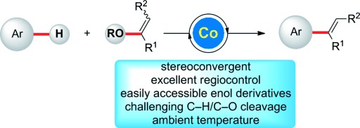 C<span class='icomoon'></span>H Alkenylations with Alkenyl Acetates, Phosphates, Carbonates, and Carbamates by Cobalt Catalysis at 23 °C