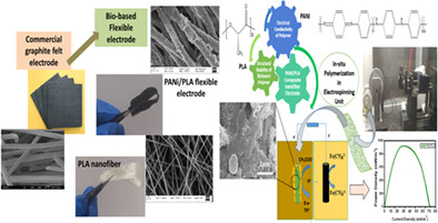 Bioaugmented polyaniline decorated polylactic acid nanofiber electrode by electrospinning technique for real wastewater-fed MFC application