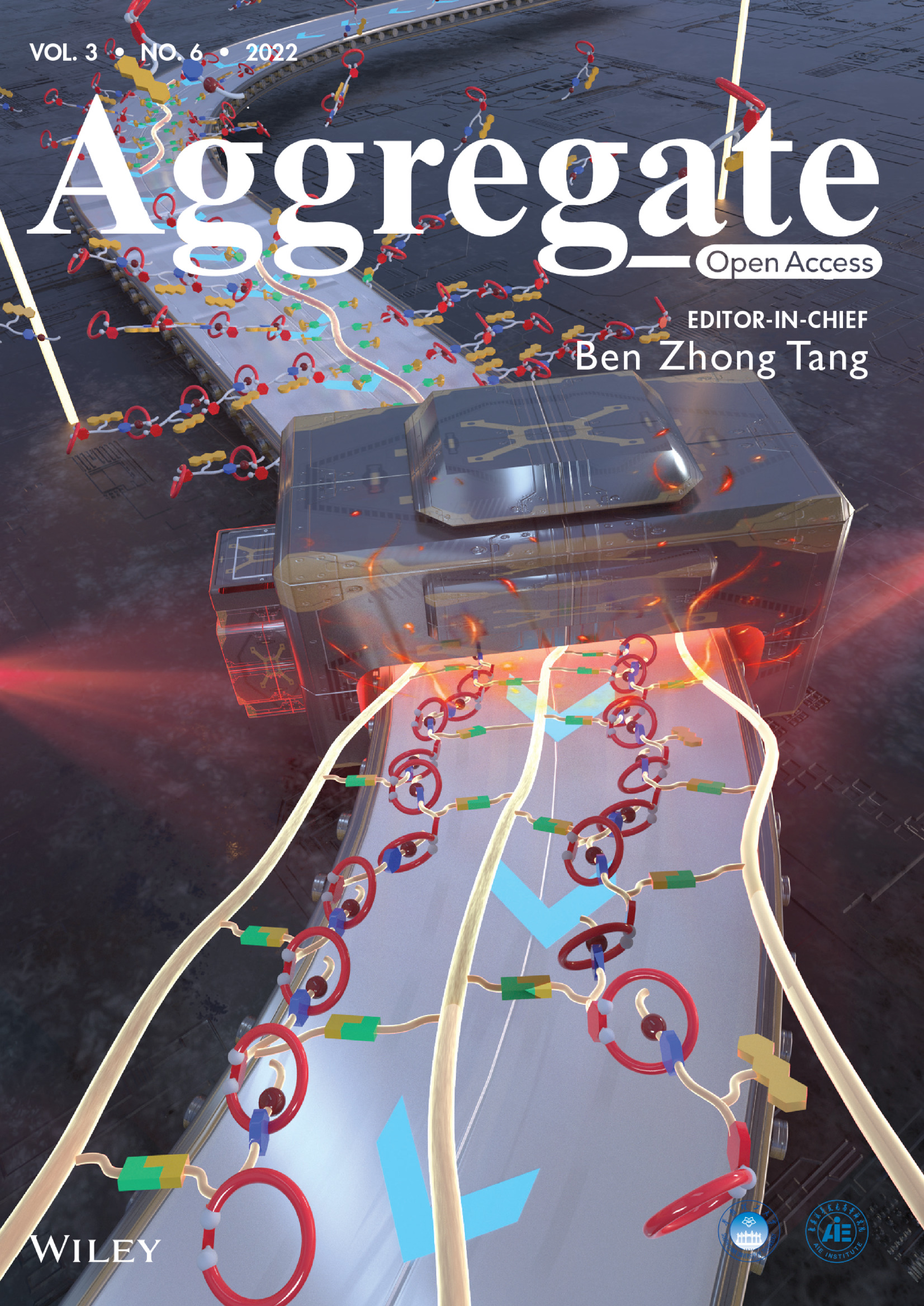 Inside Front Cover: Thermo-responsive topological metamorphosis in covalent-and-supramolecular polymer architectures Volume 3 Issue 6, 2022