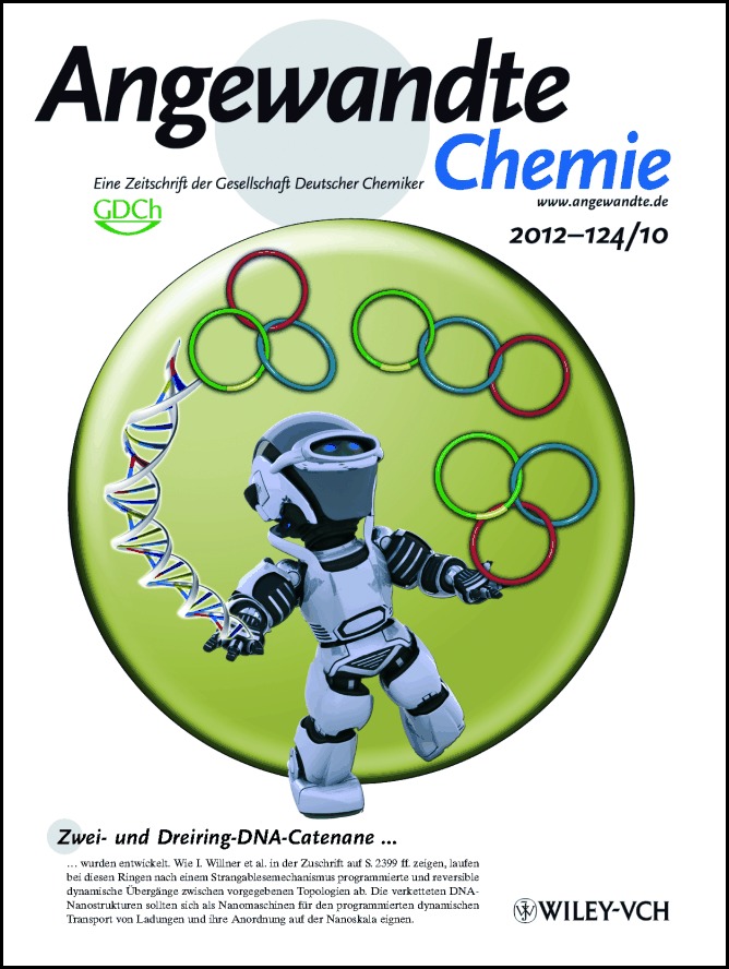 Innentitelbild: Programmed Dynamic Topologies in DNA Catenanes (Angew. Chem. 10/2012)