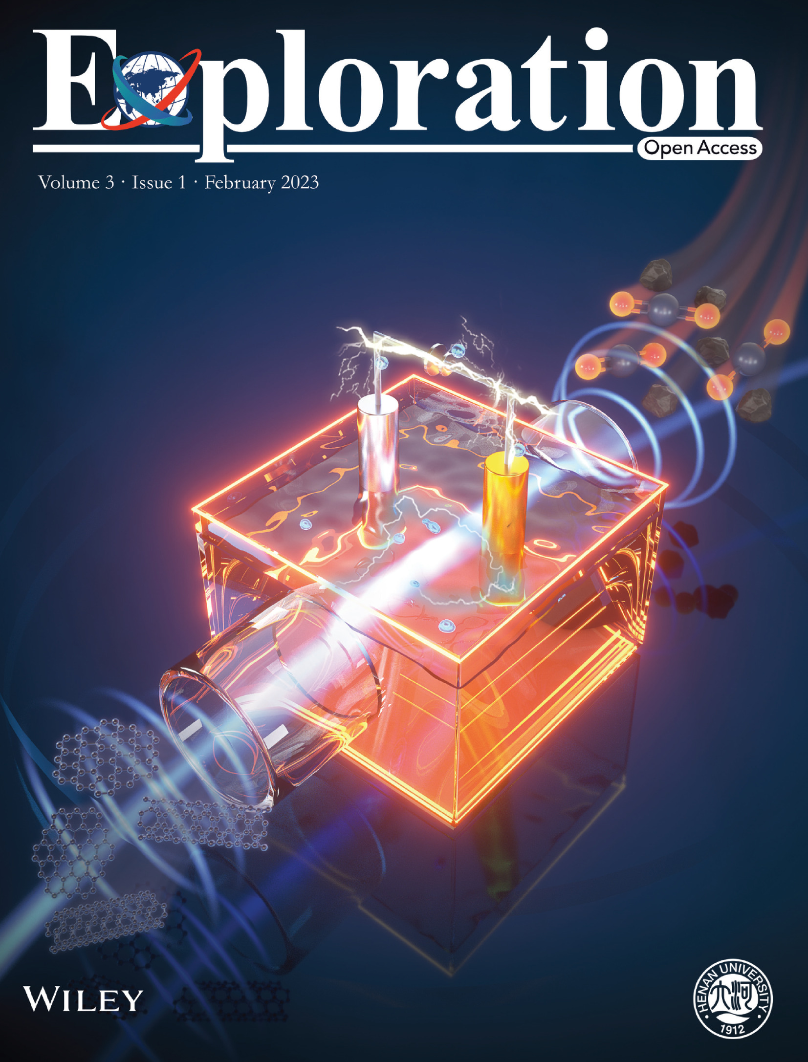 Back Cover: Molten salt electro-preparation of graphitic carbons (EXP2 1/2023) Volume 3 Issue 1, 2023