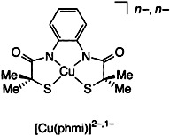 The First Stable Copper(III) Complex Containing Aliphatic Thiolates as Ligands: Structural and Spectroscopic Evidence for CuII and CuIII Ions in Complexes with Square-Planar CuN2S2 Coordination Environments
