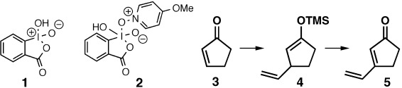 Oxidation of Silyl Enol Ethers by Using IBX and IBX⋅N-Oxide Complexes: A Mild and Selective Reaction for the Synthesis of Enones