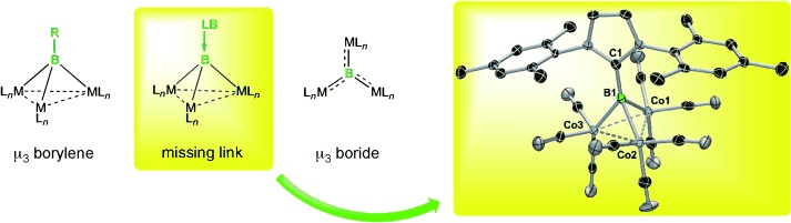An Electron-Precise, Tetrahedral μ3 Boride Complex