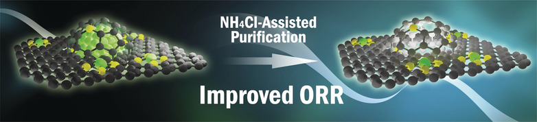 Identification of Catalytic Sites for Oxygen Reduction in Metal/Nitrogen-Doped Carbons with Encapsulated Metal Nanoparticles