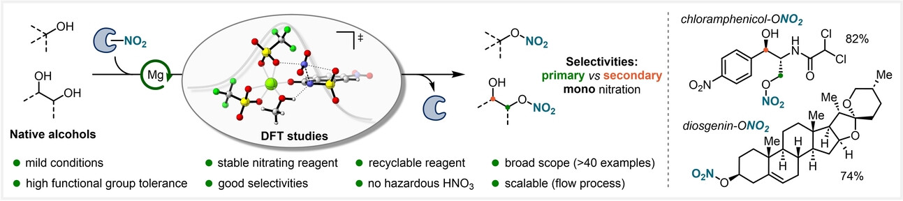 Overcoming Challenges in O-Nitration: Selective Alcohol Nitration Deploying N,6-Dinitrosaccharin and Lewis Acid Catalysis
