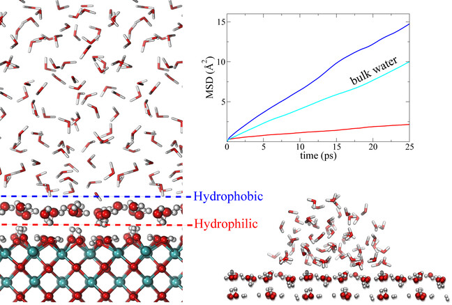 Origin of the Hydrophobic Behaviour of Hydrophilic CeO2