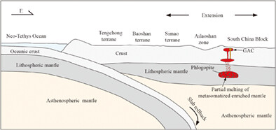 Alkaline magmatism on Neo-Tethyan extensional domains: Evidences from the Gejiu complex in Yunnan, China