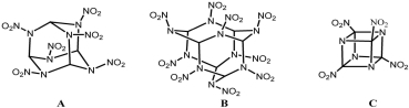 Theoretical Study of Heterocyclic Nitro Compounds for Use as Novel Explosives and Propellants