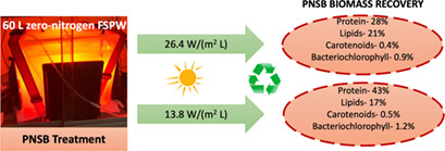 Converting Fuel-Synthesis Process Water to Aquaculture Feed by Purple Non-Sulfur Bacteria
