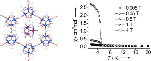 A “Star” Antiferromagnet: A Polymeric Iron(III) Acetate That Exhibits Both Spin Frustration and Long-Range Magnetic Ordering