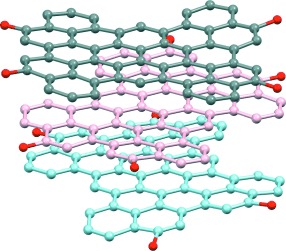 Tetrabenzoperipentacene: Stable Five-Electron Donating Ability and a Discrete Triple-Layered β-Graphite Form in the Solid State