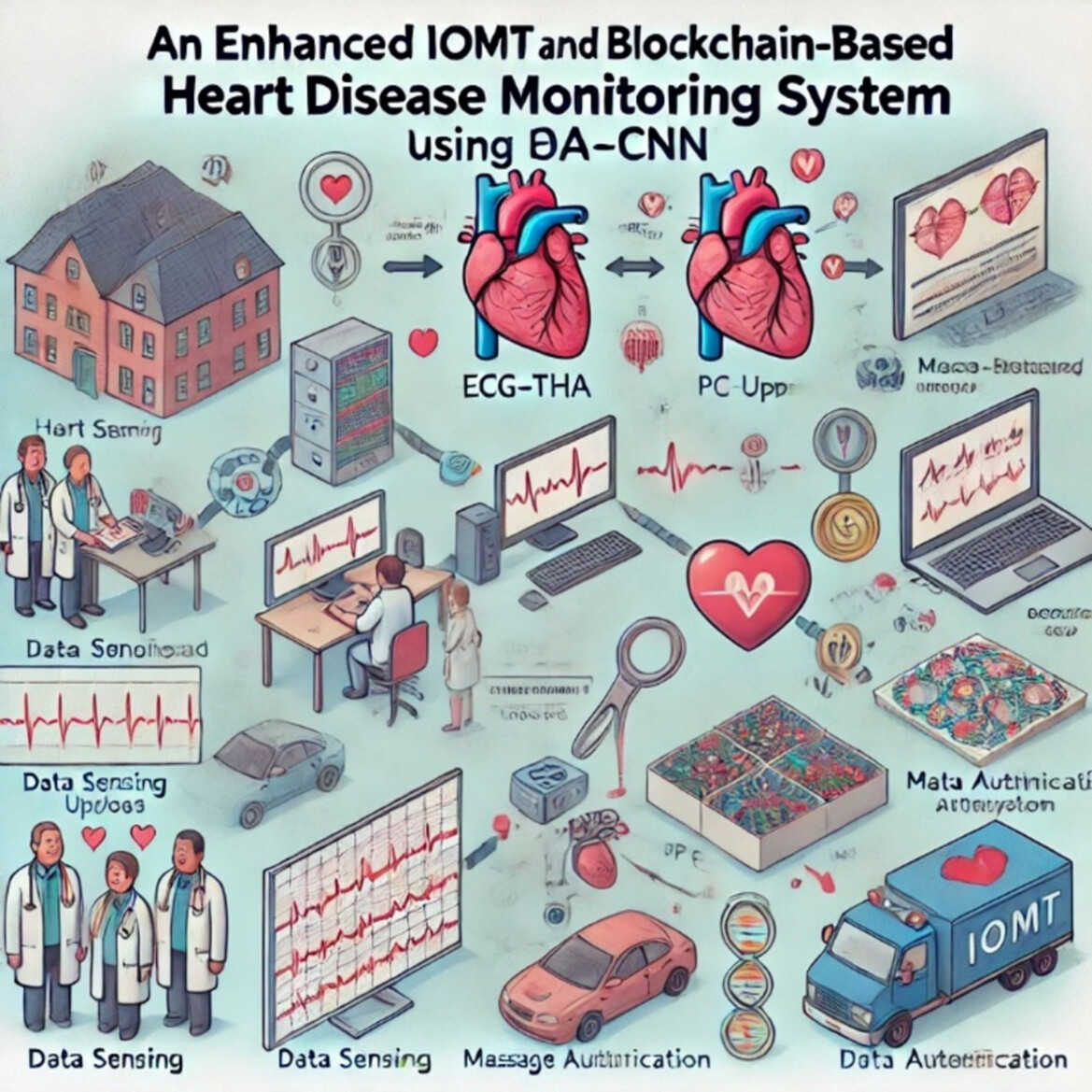 An Enhanced IOMT and Blockchain-Based Heart Disease Monitoring System Using BS-THA and OA-CNN