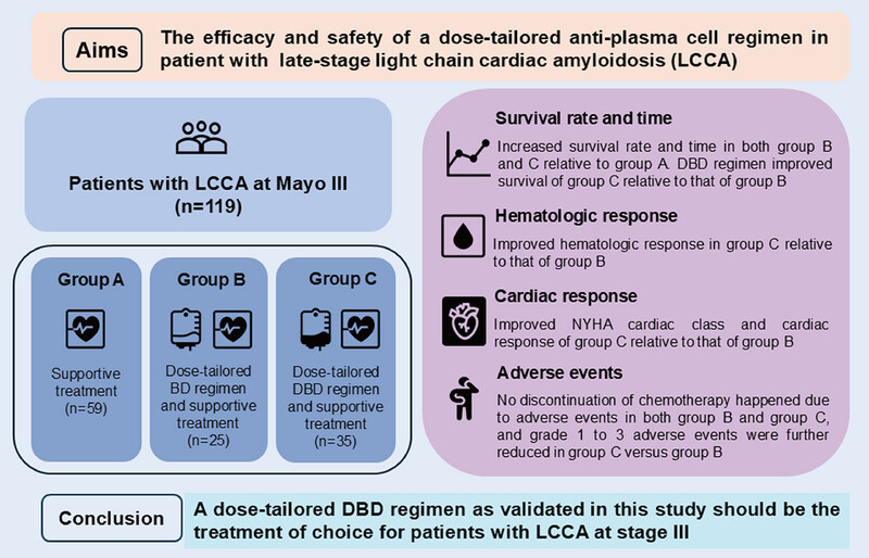 A Dose-Tailored Anti-Plasma Cell Regimen Lowers the Mortality of Late-Stage Cardiac Amyloidosis