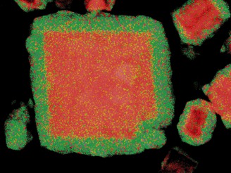 Gasphasensynthese von Kern/Mantel-Partikeln am Beispiel von TiO2-Nanopartikeln mit elektrisch leitendem Mantel Gas Phase Synthesis of Core-Shell Particles by the Example of TiO2 Nanoparticles with Conductive Shell