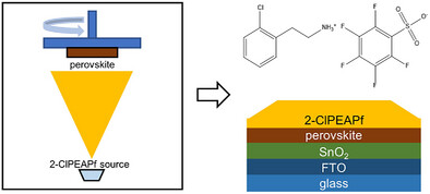 Vacuum-Evaporated Perovskite and Interfacial Modifier for Efficient Perovskite Solar Cells