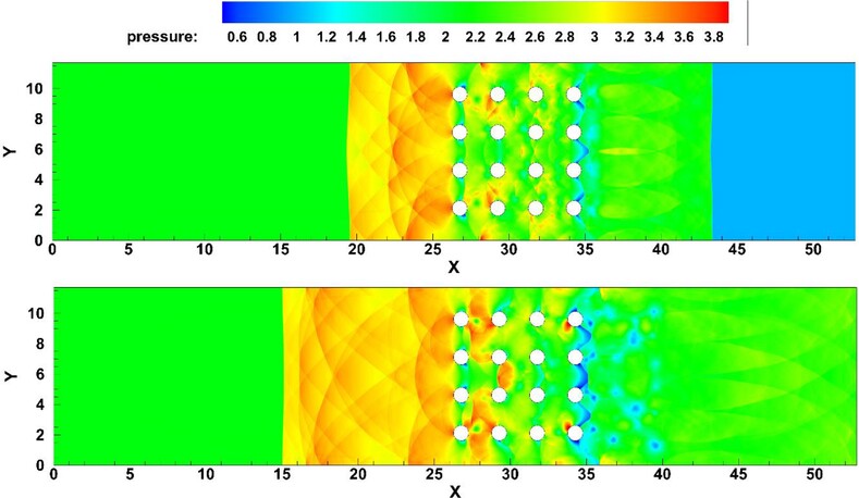 A High-Order Hybrid Compact-WENO Finite-Difference Immersed Boundary Method for Computing Two-Dimensional Inviscid Compressible Flows