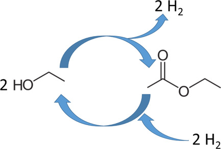 The Ethanol–Ethyl Acetate System as a Biogenic Hydrogen Carrier