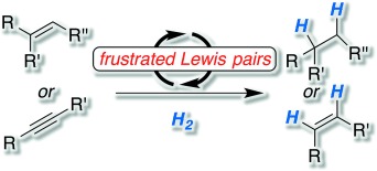 Metal-Free Hydrogenation of Unsaturated Hydrocarbons Employing Molecular Hydrogen