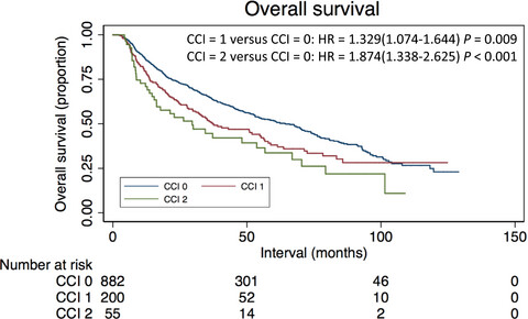 The impact of comorbidity on overall survival in elderly nasopharyngeal carcinoma patients: a National Cancer Data Base analysis