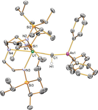 Nature of the Arsonium-Ylide Ph3As=CH2 and a Uranium(IV) Arsonium–Carbene Complex
