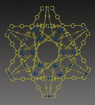Direct Self-Assembly of a 2D and 3D Star of David