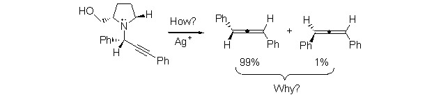 Mechanism of Silver(I)-Catalyzed Enantioselective Synthesis of Axially Chiral Allenes Based on Propargylamines