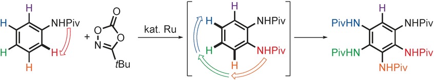 Iterative C−H Functionalization Leading to Multiple Amidations of Anilides