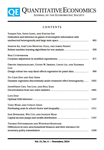 Quantitative Economics