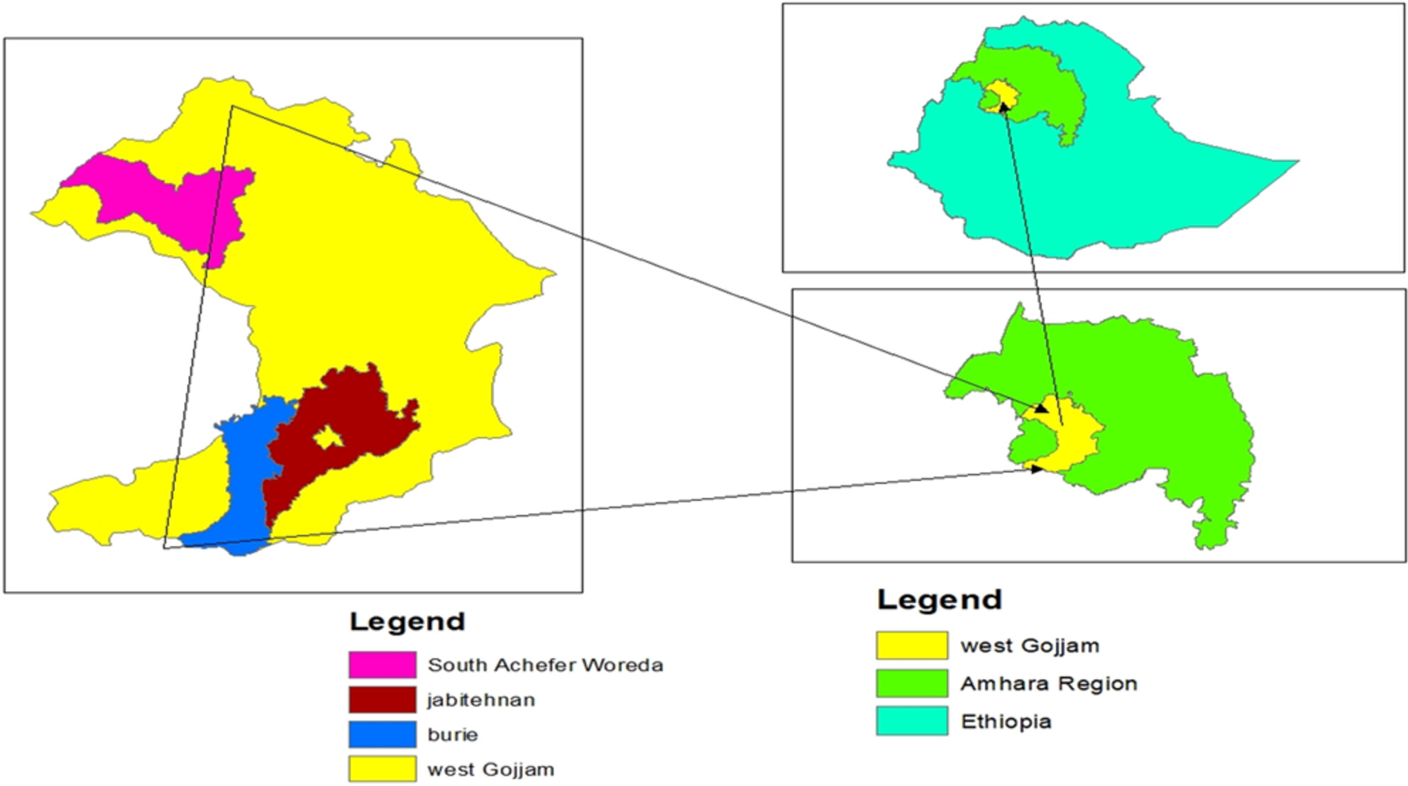 Determinants of food security status of household in west Gojjam zone, Ethiopia