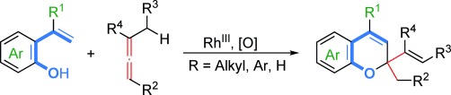 Rhodium-Catalyzed (5+1) Annulations Between 2-Alkenylphenols and Allenes: A Practical Entry to 2,2-Disubstituted 2H-Chromenes