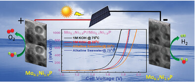 Fine Tuning of Torus-Shaped Mo-Doped Ni2P Nanorings for Enhanced Seawater Electrolysis