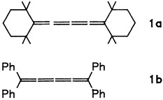 Structure Determinations of Pentatetraenes—Comparison of the Structures of Cumulenes