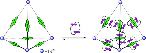 Generation of a Dynamic System of Three-Dimensional Tetrahedral Polycatenanes