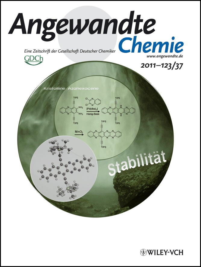 Innentitelbild: Stabile Hexacene durch Stickstoffsubstitution (Angew. Chem. 37/2011)