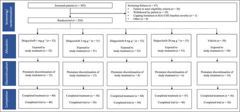 The pan-JAK inhibitor delgocitinib in a cream formulation demonstrates dose response in chronic hand eczema in a 16-week randomized phase IIb trial*
