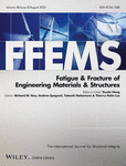 Fatigue & Fracture of Engineering Materials & Structures