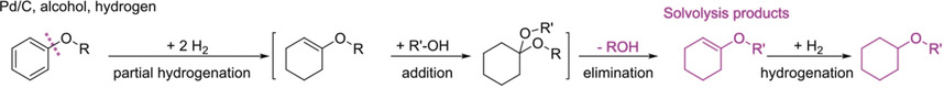 Palladium-Catalyzed Reductive Insertion of Alcohols into Aryl Ether Bonds