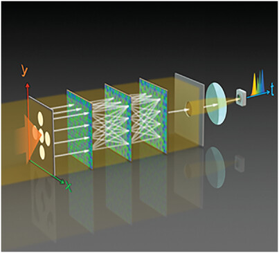 Space-Time Projection Enabled Ultrafast All-Optical Diffractive Neural Network