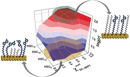 Gradients of Rectification: Tuning Molecular Electronic Devices by the Controlled Use of Different-Sized Diluents in Heterogeneous Self-Assembled Monolayers
