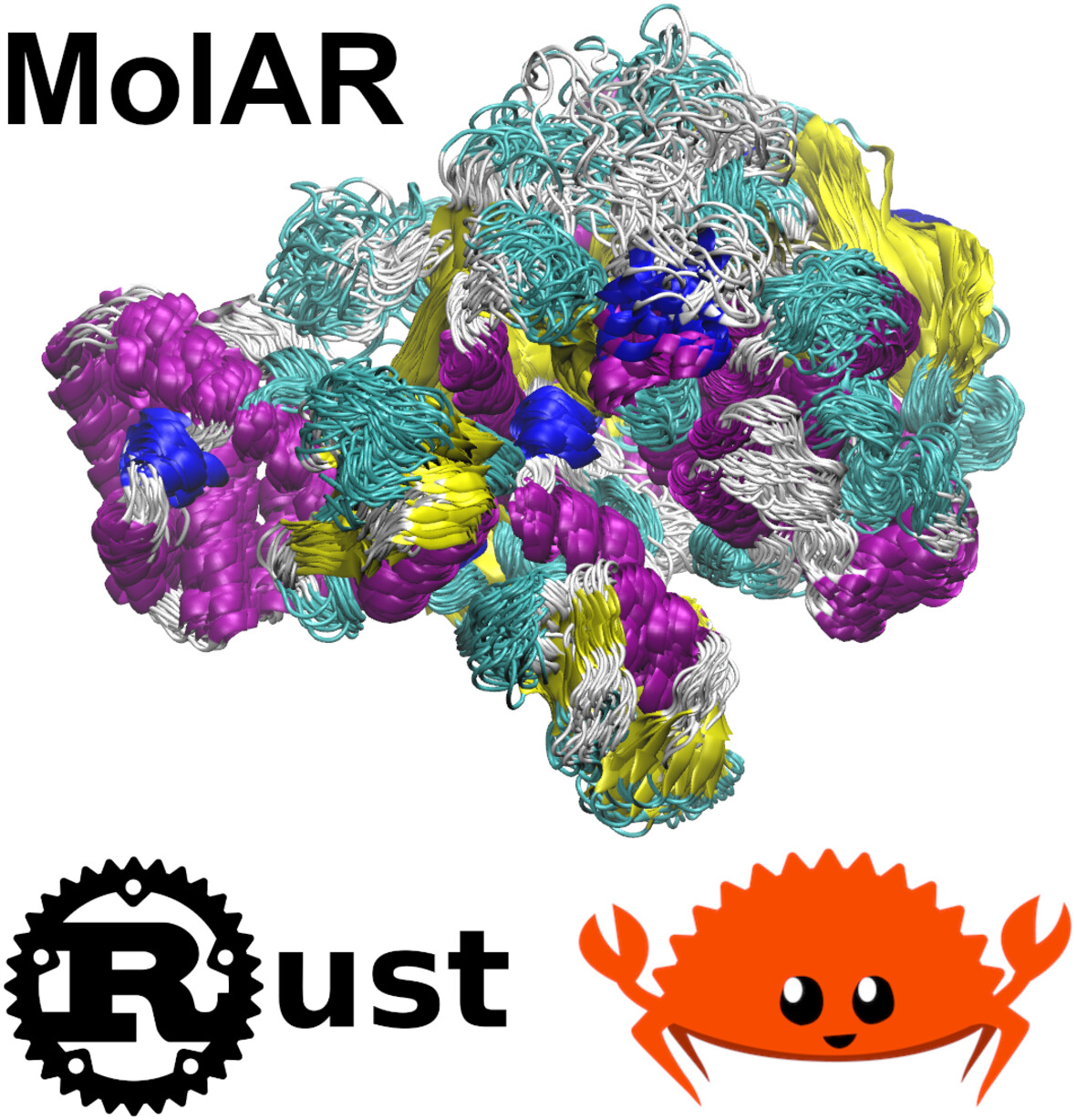 MolAR: Memory-Safe Library for Analysis of MD Simulations Written in Rust