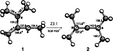 Diborylcarbenes as Reactive Intermediates in Double 1,2-Rearrangements with Low Activation Enthalpies