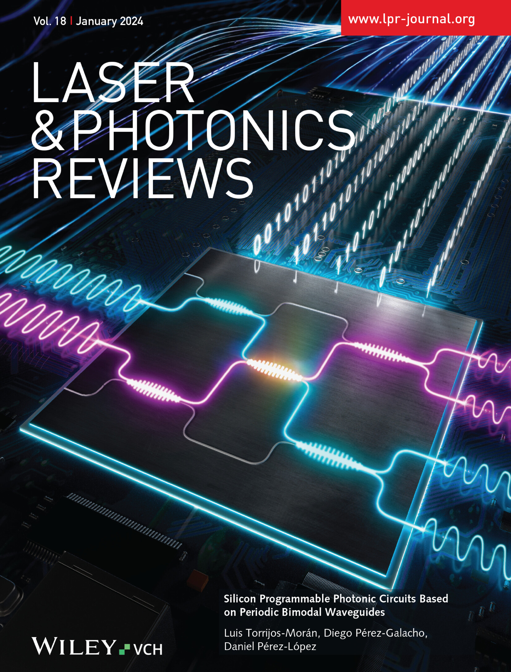 Silicon Programmable Photonic Circuits Based on Periodic Bimodal Waveguides (Laser Photonics Rev. 18(1)/2024) Volume 18 Issue 1, 2024