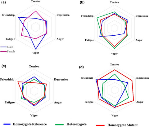 Dysmorphic contribution of neurotransmitter and neuroendocrine system polymorphisms to subtherapeutic mood states