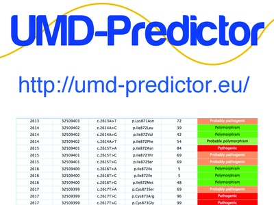UMD-Predictor: A High-Throughput Sequencing Compliant System for Pathogenicity Prediction of any Human cDNA Substitution