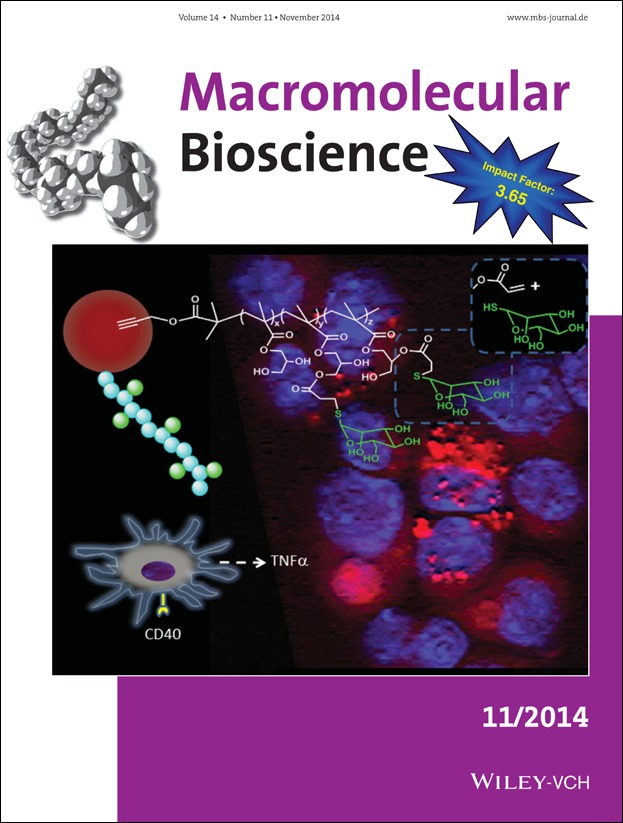 Cover Picture: Macromol. Biosci. 11/2014